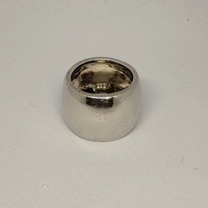 Silpada silver cigar cuff ring